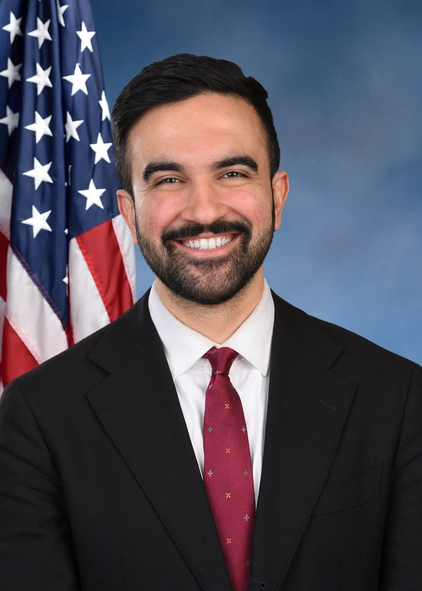 Zohran Mamdani portrait
